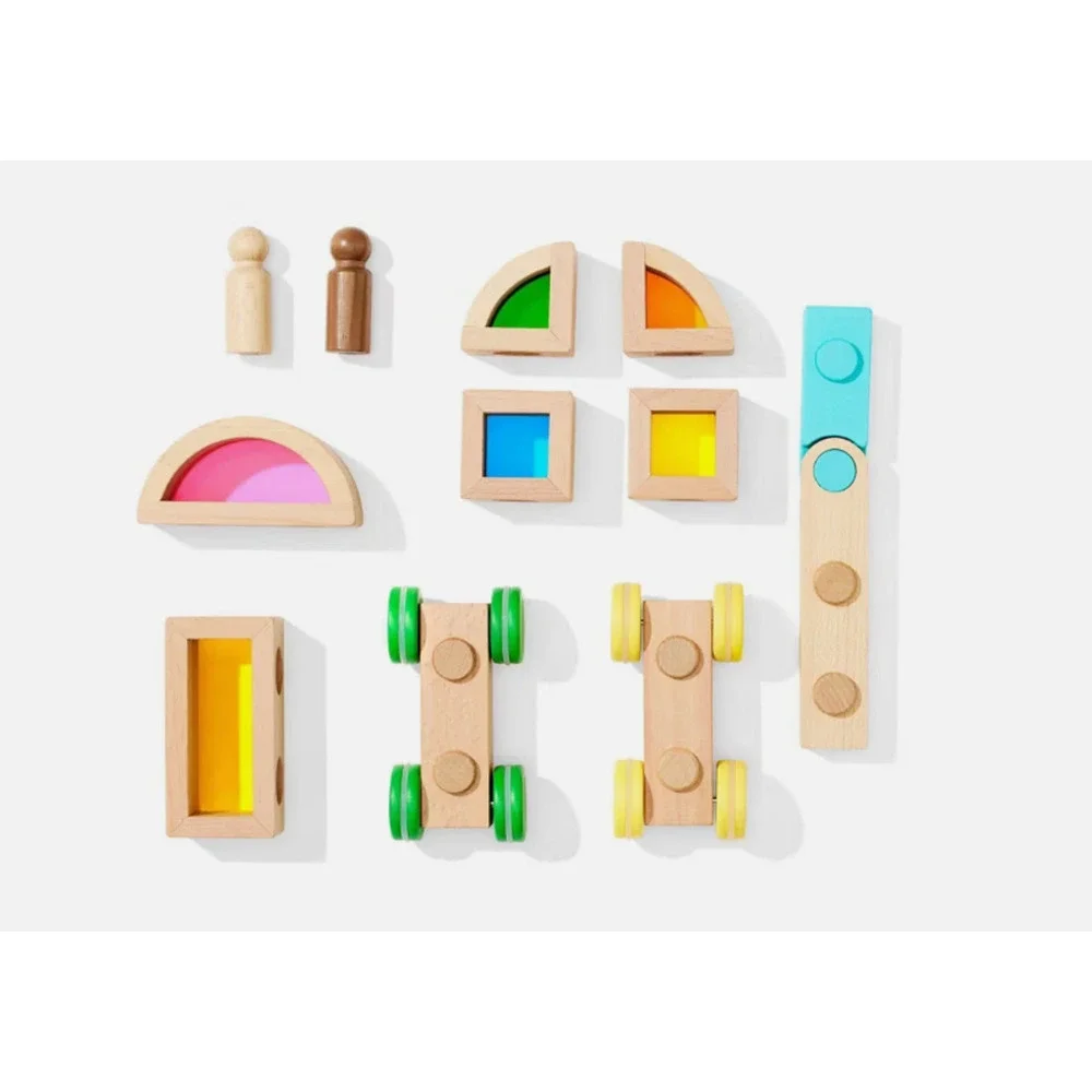 KiwiCo Activity Play Center 18m+ - Rainbow Stack & Roll NWT